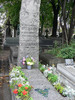 grave of Guillaume Apollinaire, poet